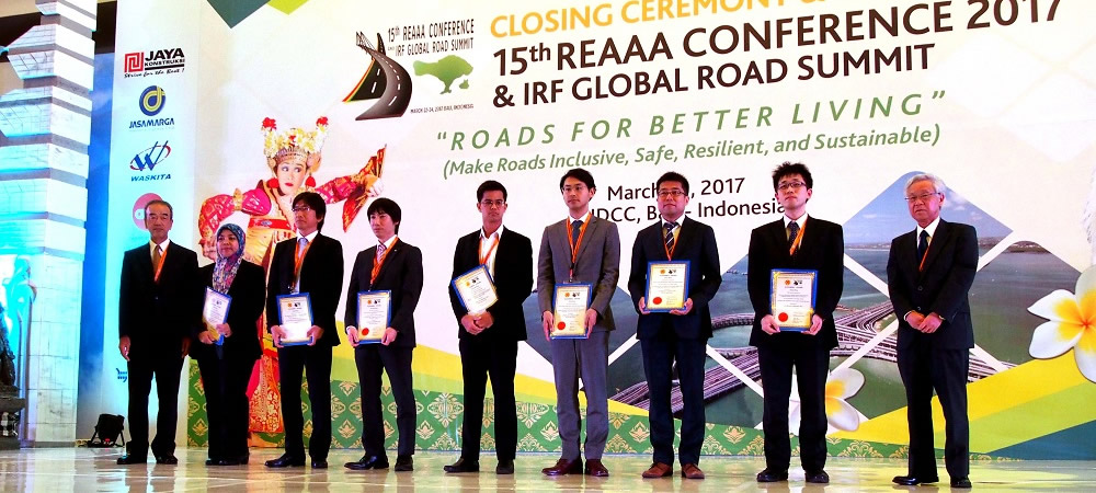 Paper Awards at International Conference - 2 research papers from NILIM got awards at 15th REAAA conference 2017.